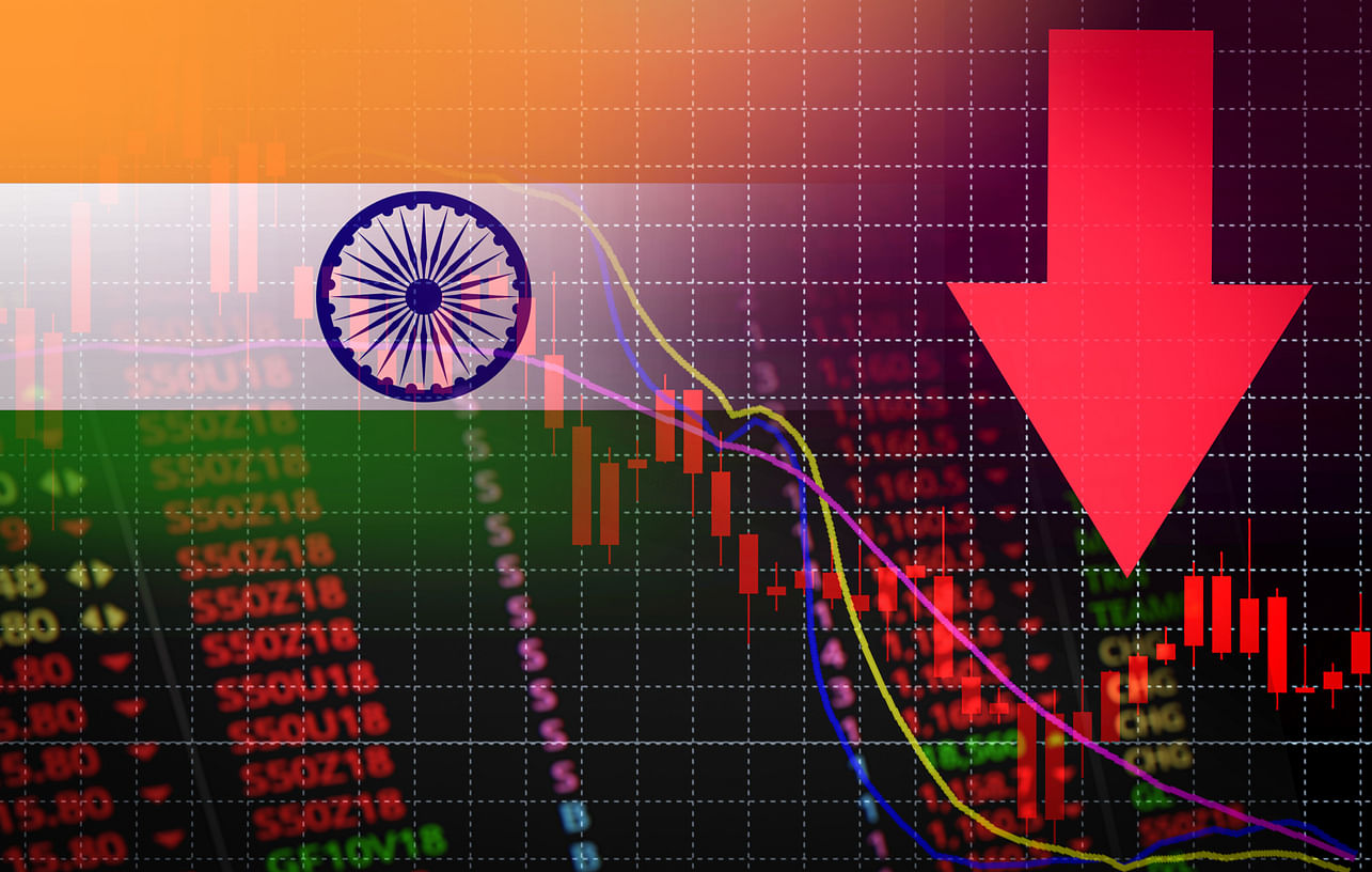 The report reckons that India’s real GDP growth could decline 2-3% YoY in the fourth quarter of FY20. Representative image/iStock