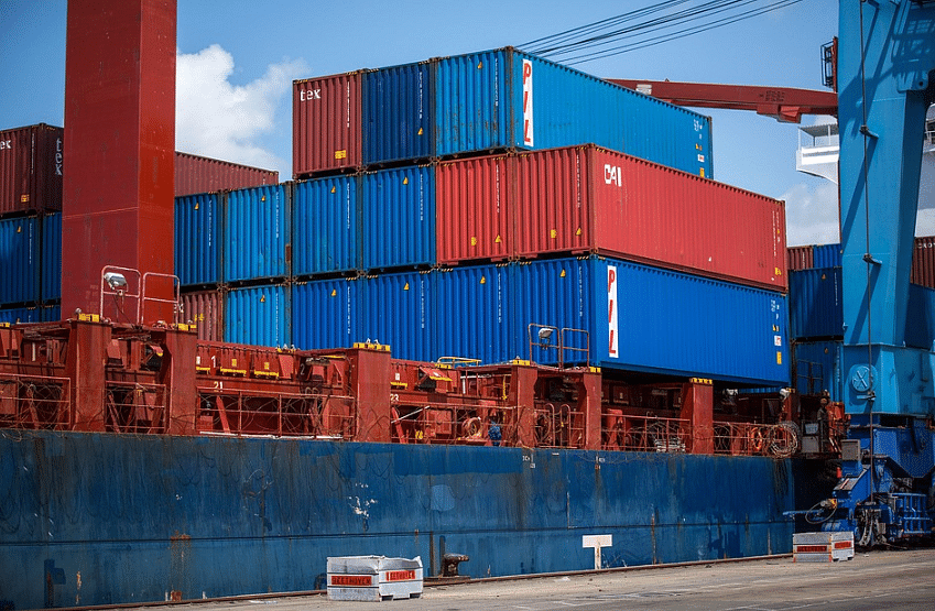 Representative image-- Shipping containers (Credit: Pixabay)