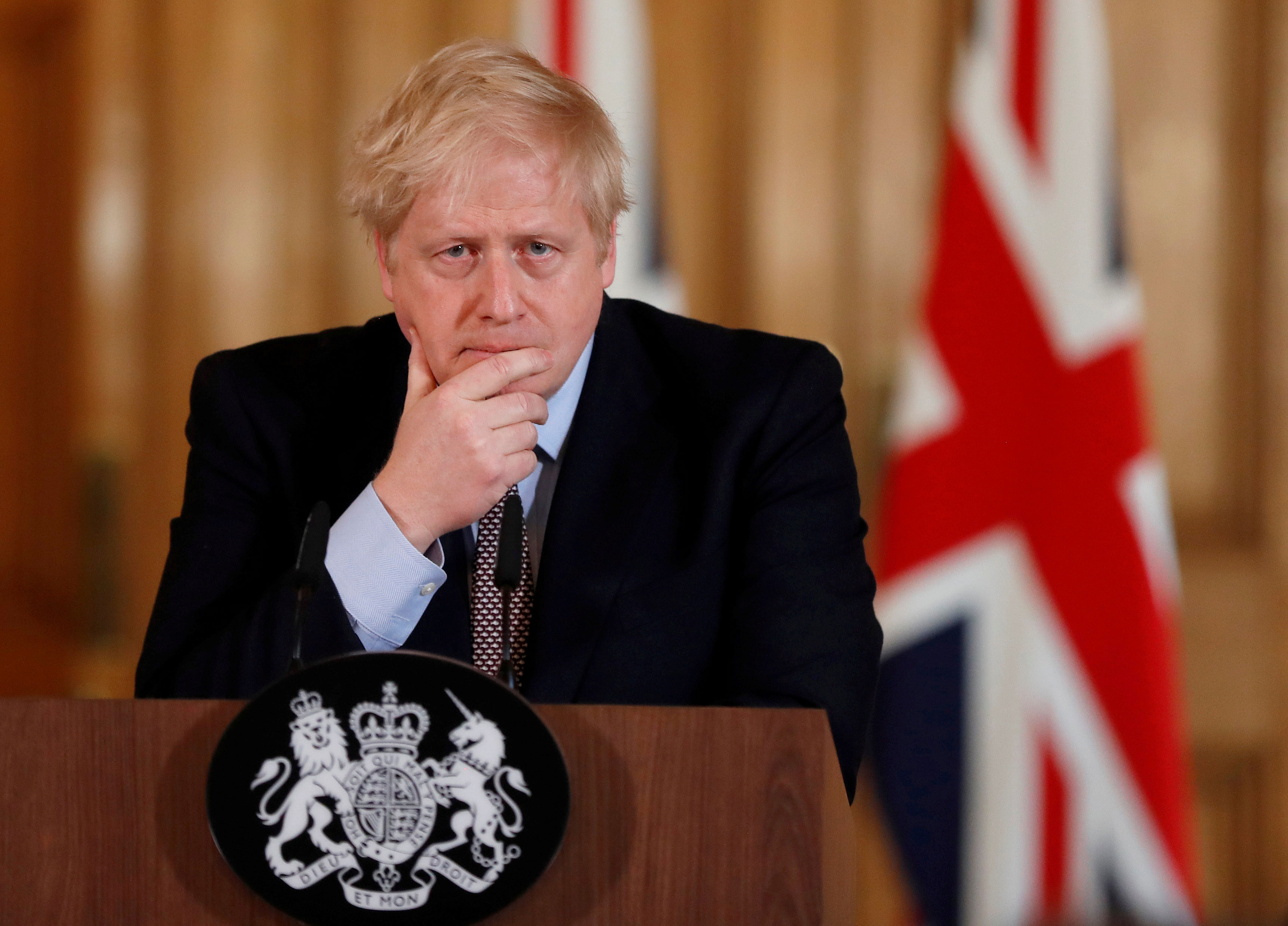 Britain's Prime Minister Boris Johnson. (Reuters Photo)