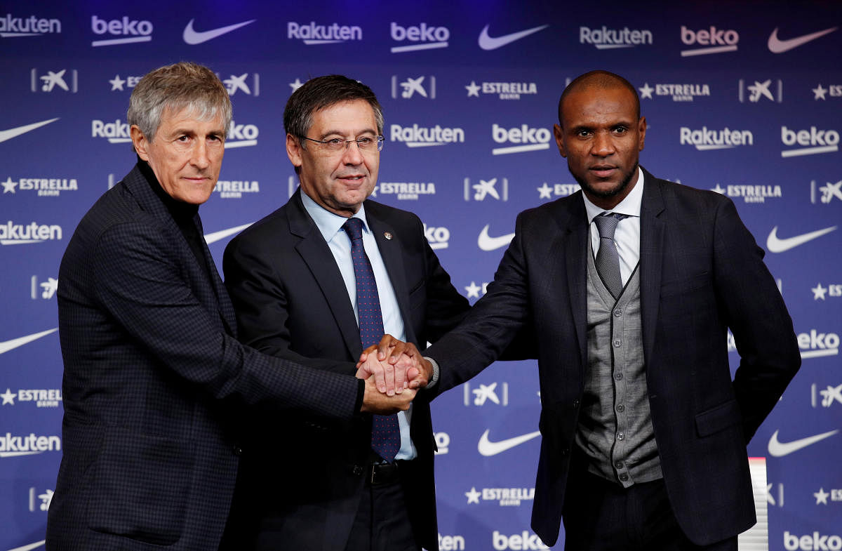 New FC Barcelona coach Quique Setien (Reuters Photo)