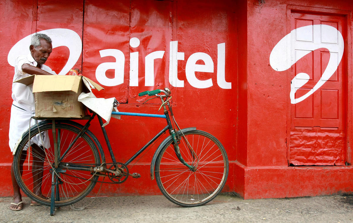 Bharti Airtel logo (Reuters Photo)