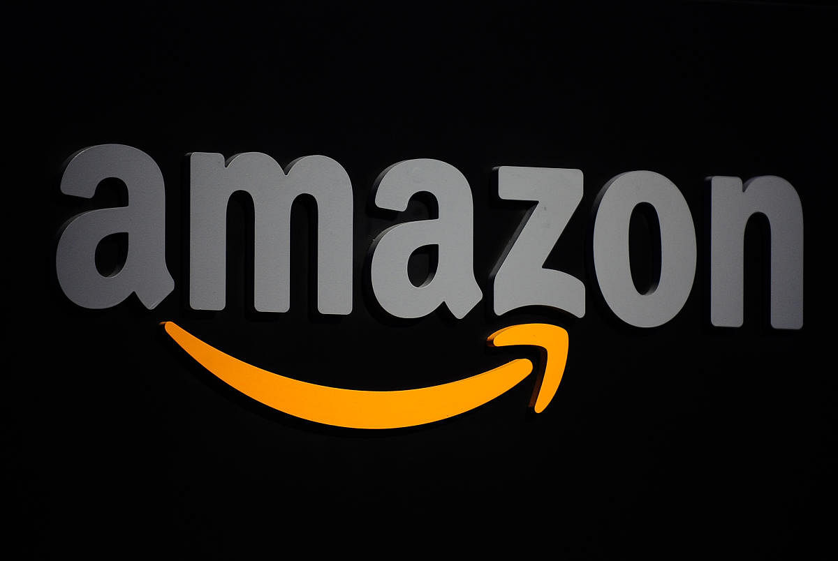 Amazon said its online grocery order capacity has increased by more than 60% during the outbreak. (AFP Photo)