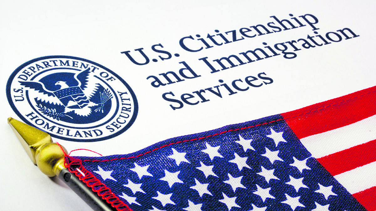 Photograph of a U.S. Department of Homeland Security logo.(PTI Photo)