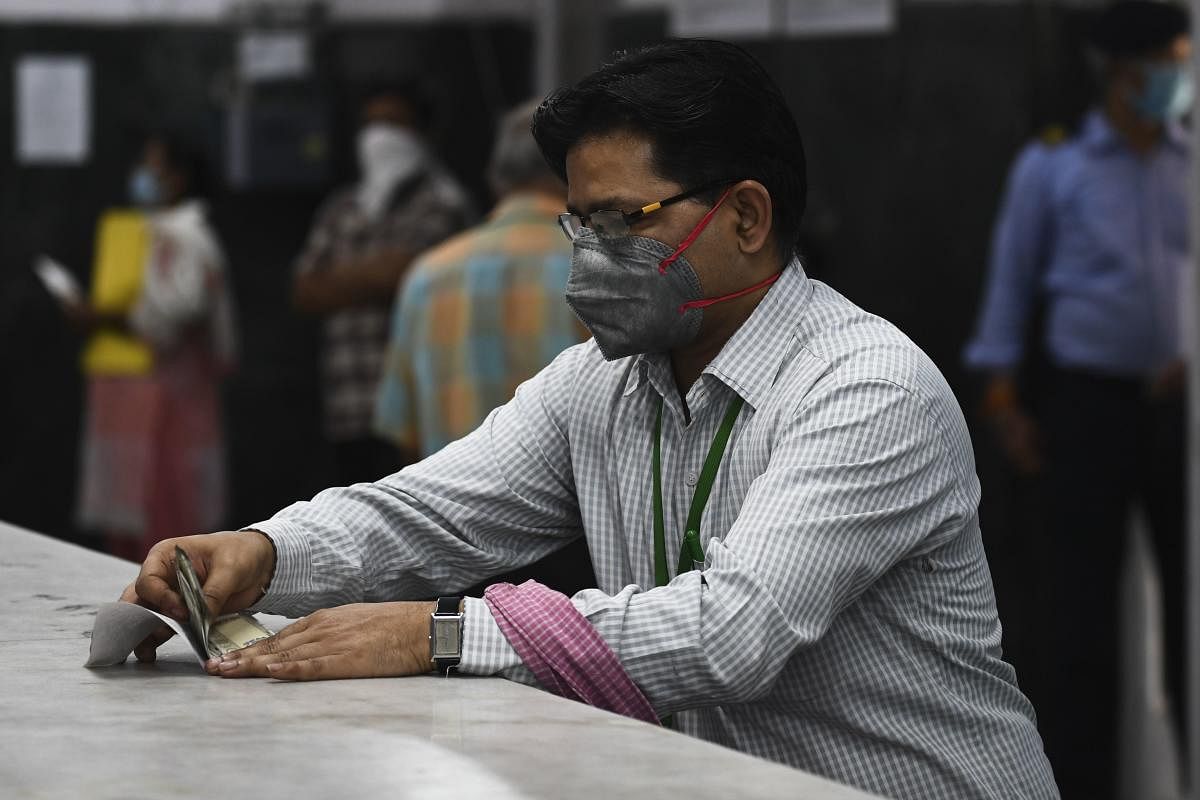 Person wearing mask amid coronavirus pandemic (PTI Photo)