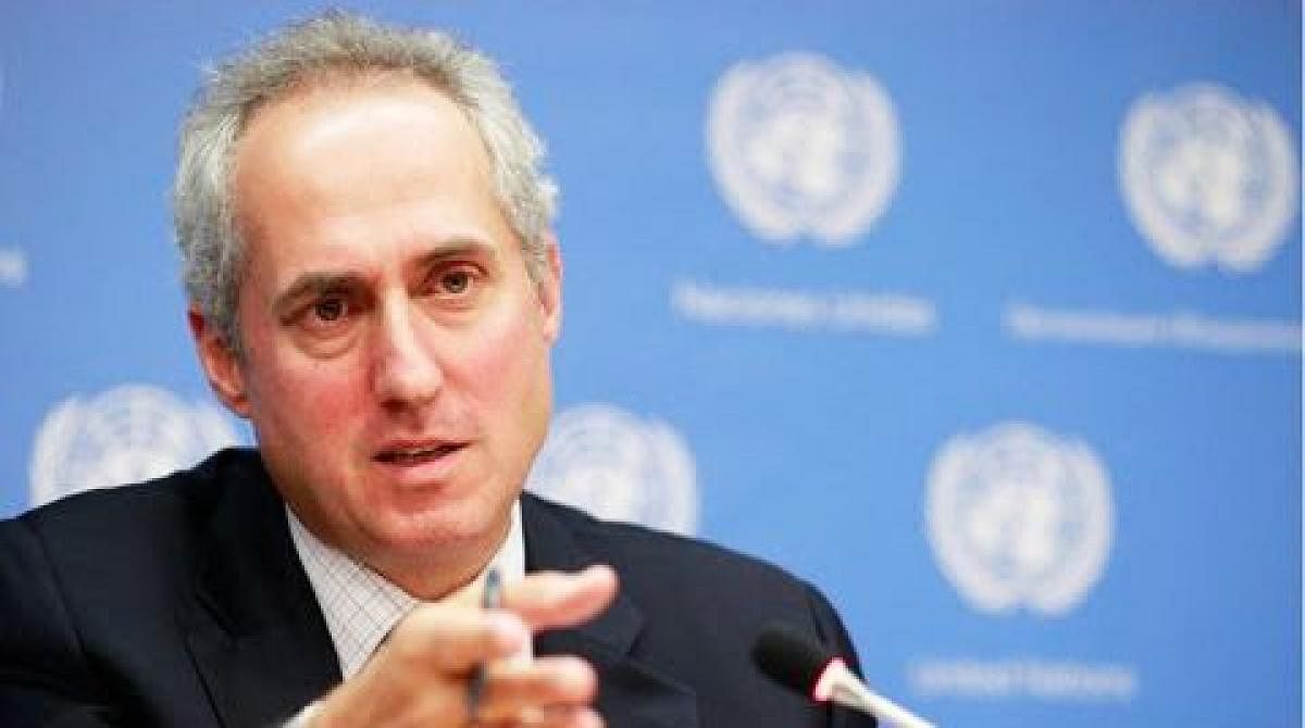 Stephane Dujarric (File Photo)