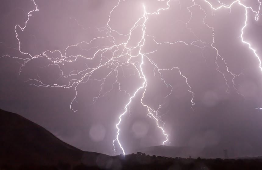 Lightning strike kills three women labourers in Kalasa (Represenative image-- Picture credit: Pixabay)