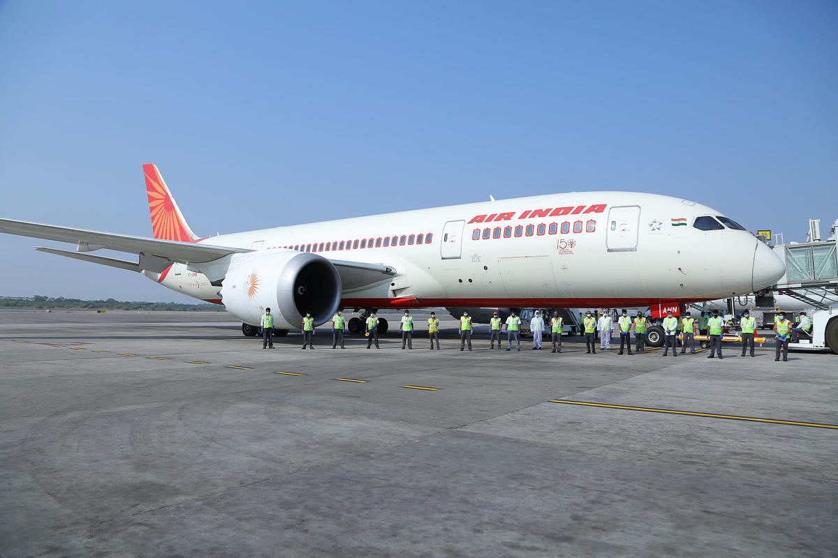 Air India flight (DH File Photo)