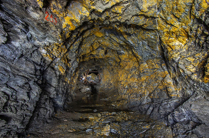 Tunnel in an old gold mine (Image for representation/iStockPhoto)