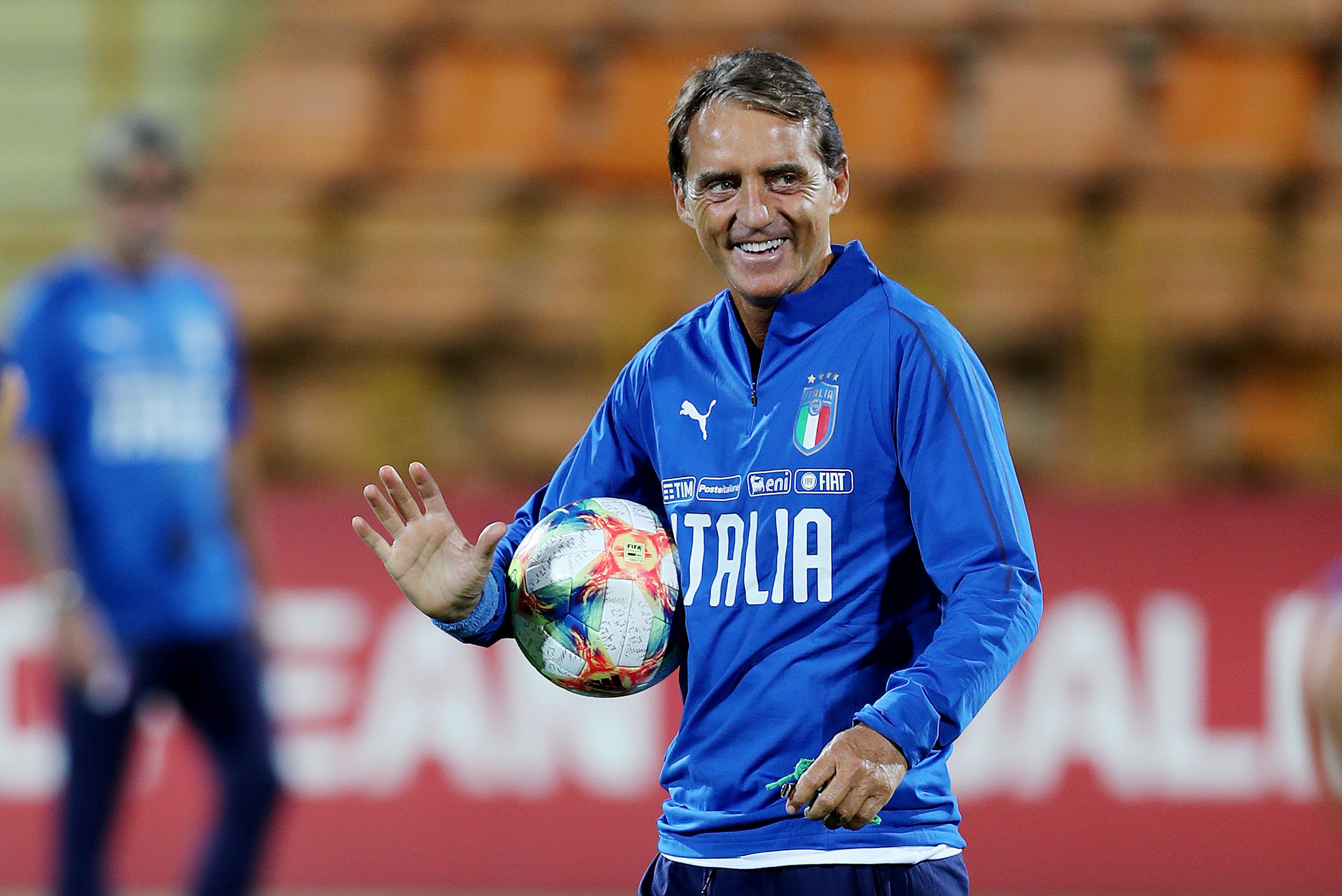 Italy coach Roberto Mancini. (Credit: Reuters)