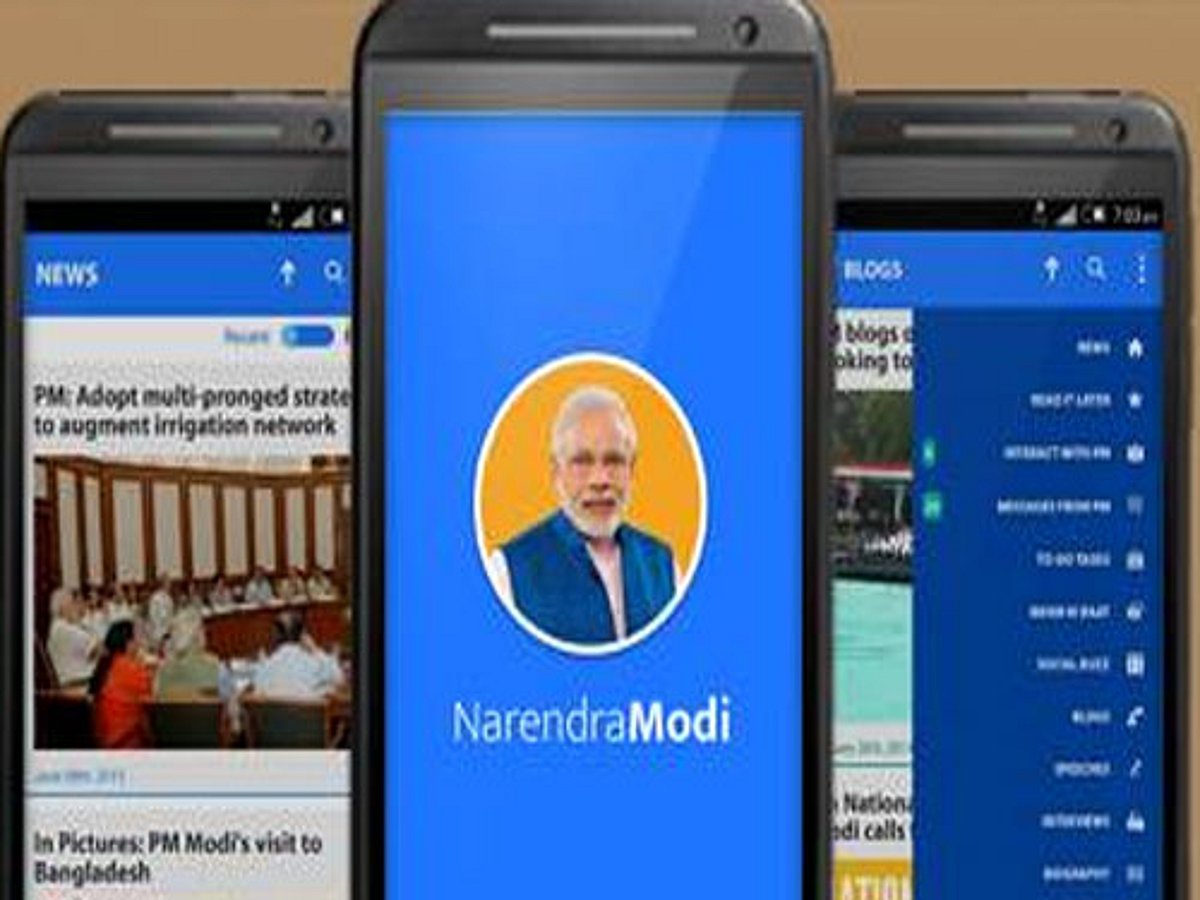 Prime Minister launches 'Narendra Modi Mobile App'