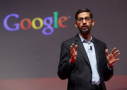 Sundar Pichai. Reuters photo