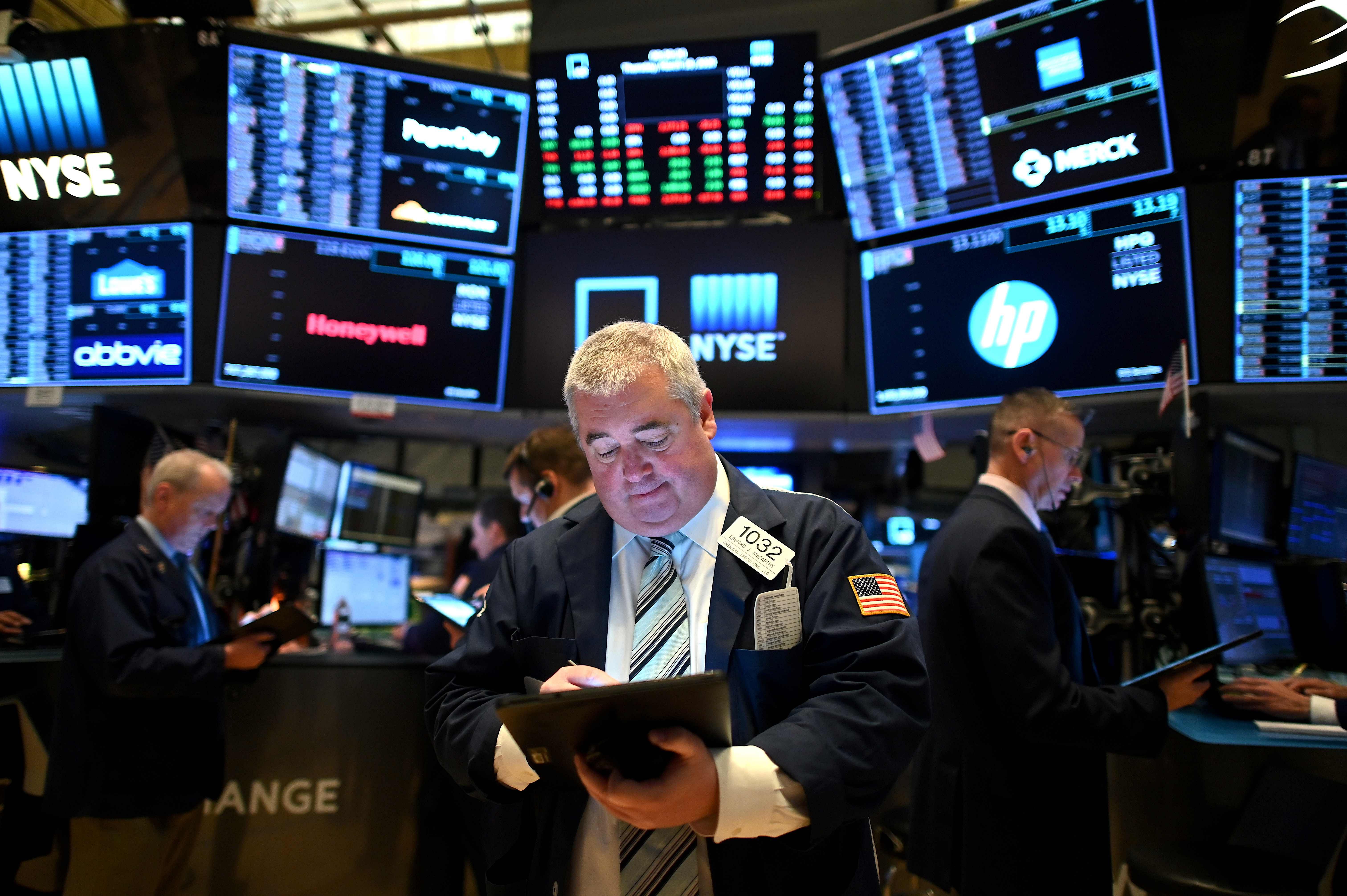 Global financial markets were ravaged by the rapid spread of the pandemic in the first quarter. But the market volatility benefited exchange operators such as Nasdaq, which make most of their money from clearing and settling trades. (AFP photo)