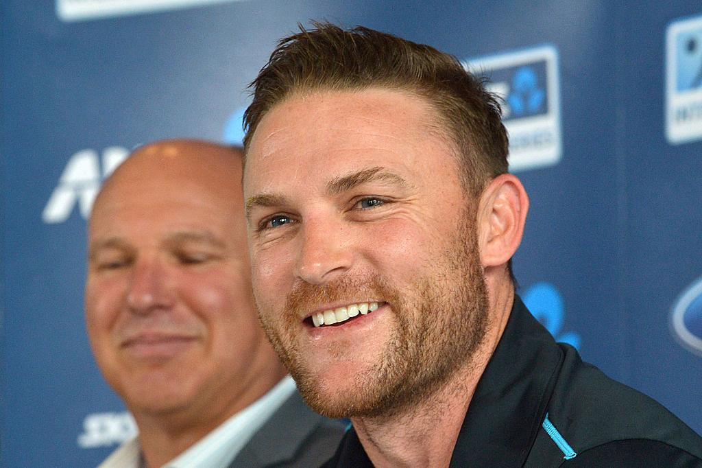  Former New Zealand skipper and IPL franchise coach Brendon McCullum. Credit: Getty Photo