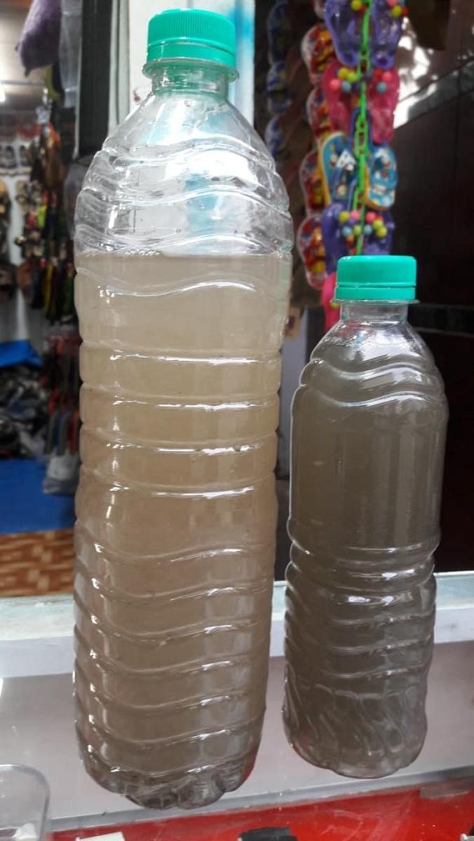 Contaminated water in Mathikere