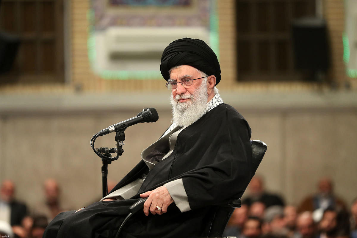 Iran's Supreme Leader Ayatollah Ali Khamenei. AFP FILE