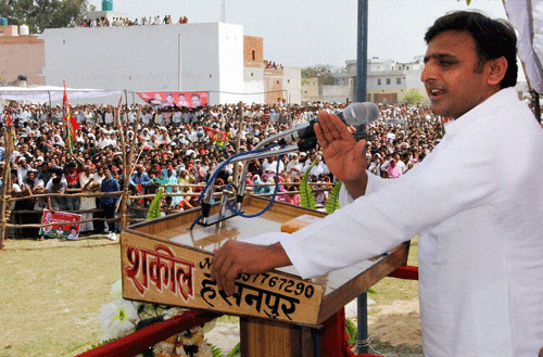 Akhilesh Yadav, Uttar Pradesh Chief Minister. PTI Image