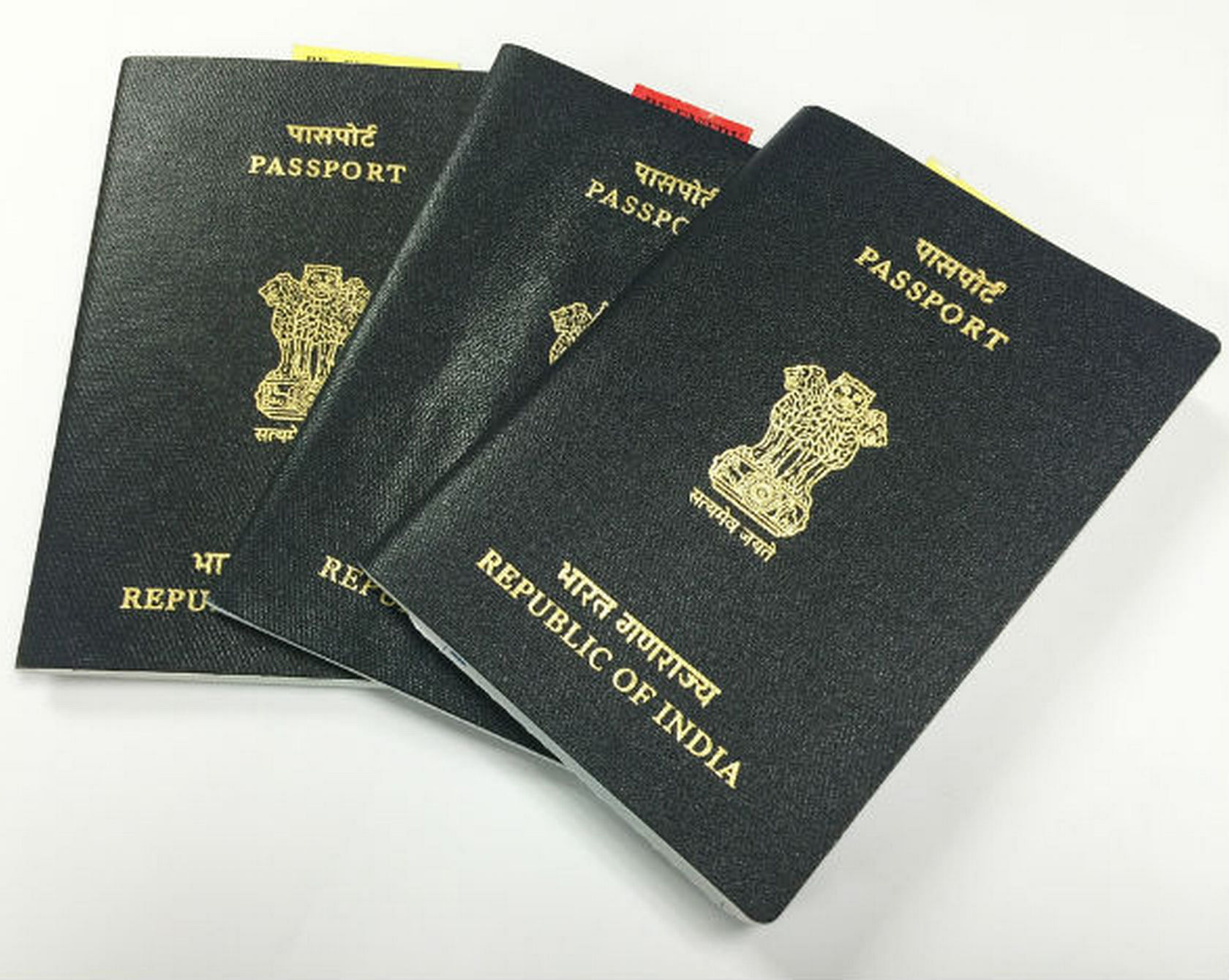 Indian passport.