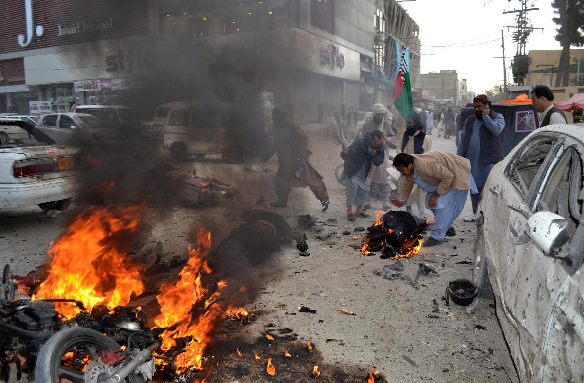 Bomb blast in Pakistan (Reuters File Photo)