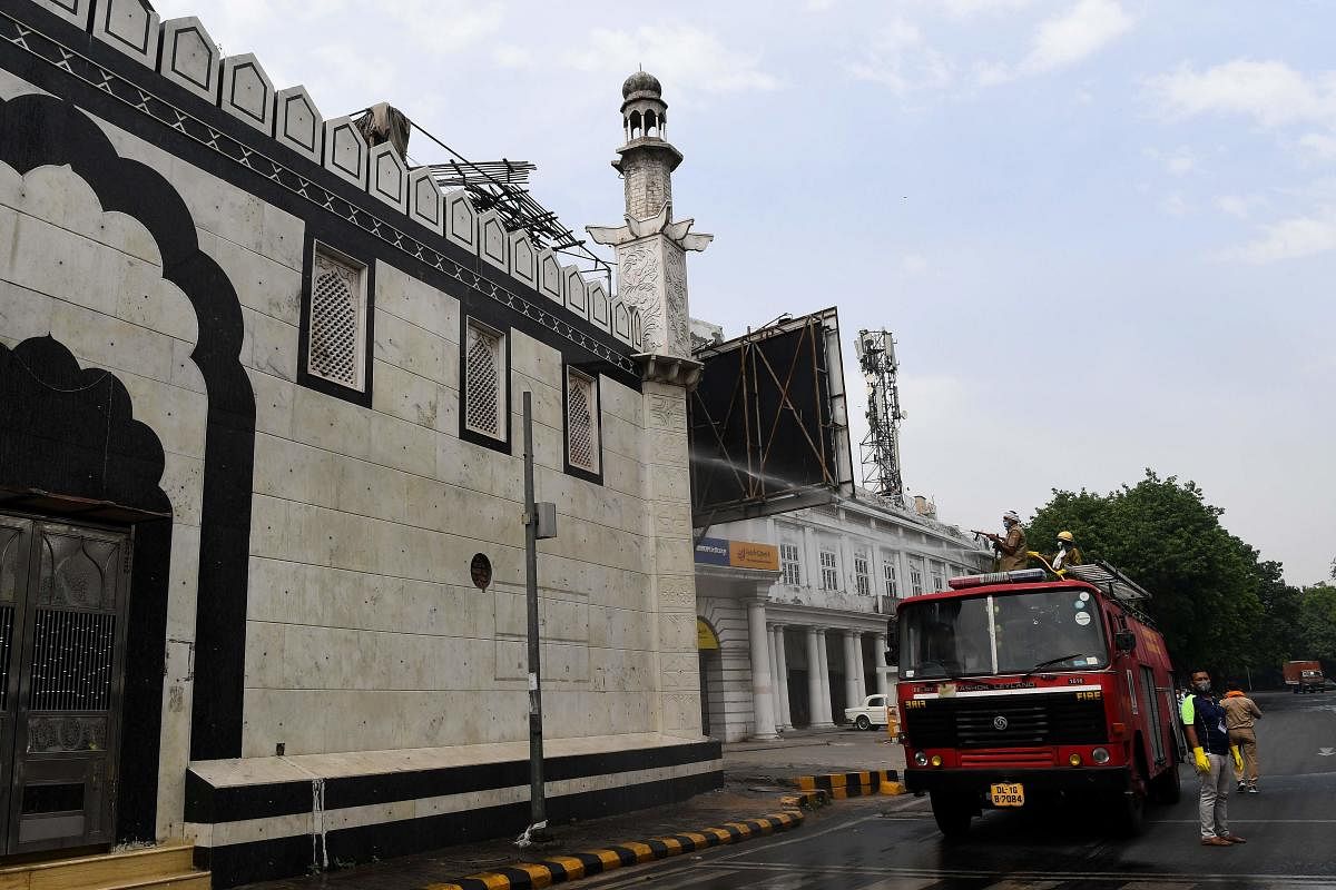 A mosque in Delhi (AFP Photo)
