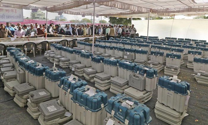 Rs 3902.17 crore were spent last year for the procurement of electronic voting machines. (File Photo)
