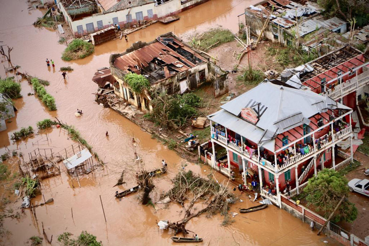 The worst flooding in two decades in the Central African Republic. (AFP File Photo)