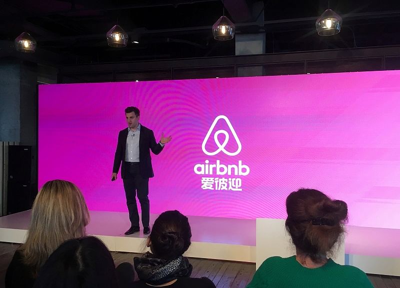 Airbnb Co-Founder and CEO Brian Chesky. (Reuters Photo)