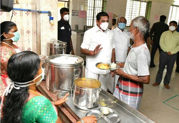 Amma Canteen to feed the needy in Tamil Nadu (Picture credit: TN CMO/Twitter)