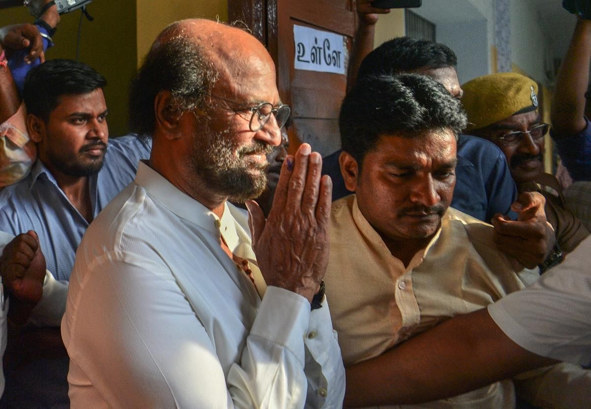 Representatives of the Tamil Nadu Jamatul Ulama Sabai met Rajinikanth at his upscale Poes Garden residence and explained their fears over the Citizenship (Amendment) Act, National Register of Citizens (NCR) and National Population Register (NPR). (PTI File Photo)