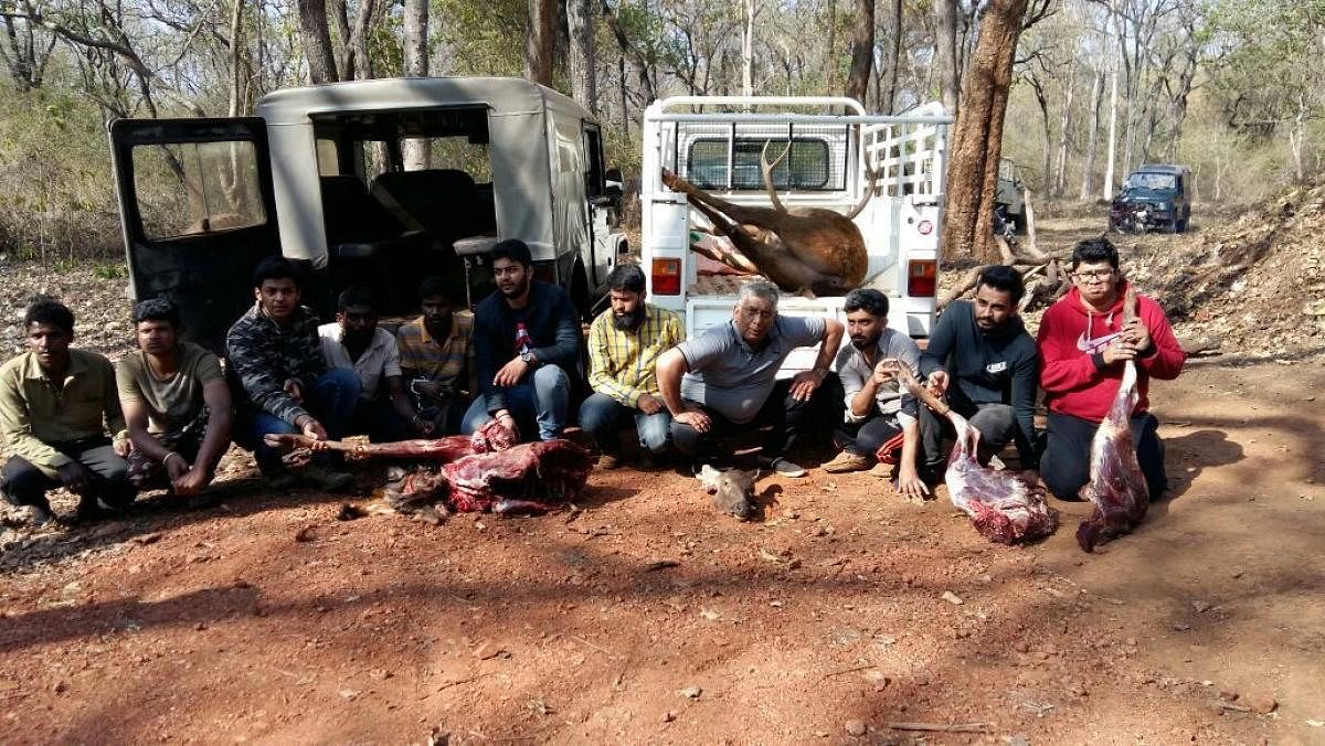A group of 14, including techies, timber businessmen, planters and students were caught redhanded in Bhadra Tiger Reserve in 2017 while hunting sambhar deer. A few of them had won awards from the Karnataka Rifle Association in shooting.