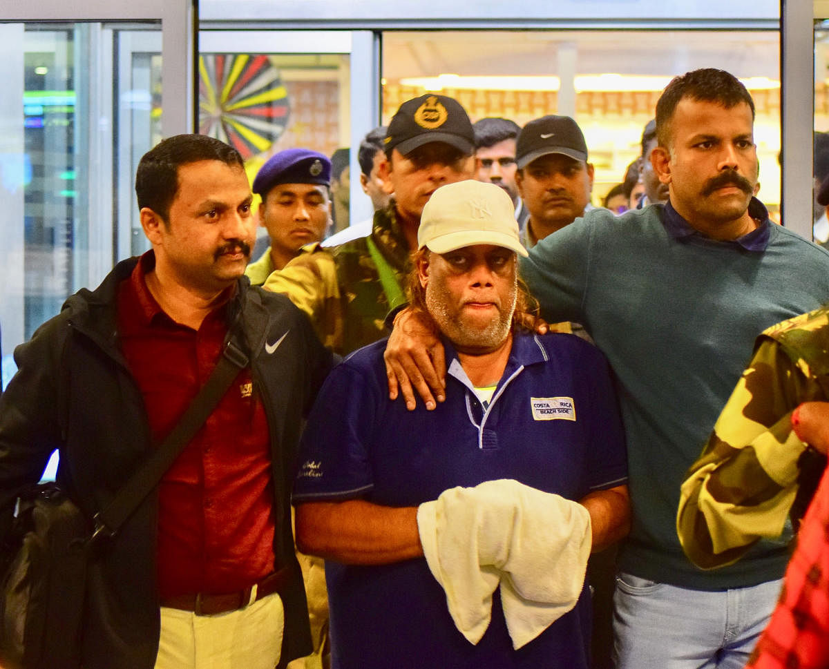 Pujari, who had been wanted in many heinous crimes, was brought to Bengaluru in the early hours of Monday from the west African country.