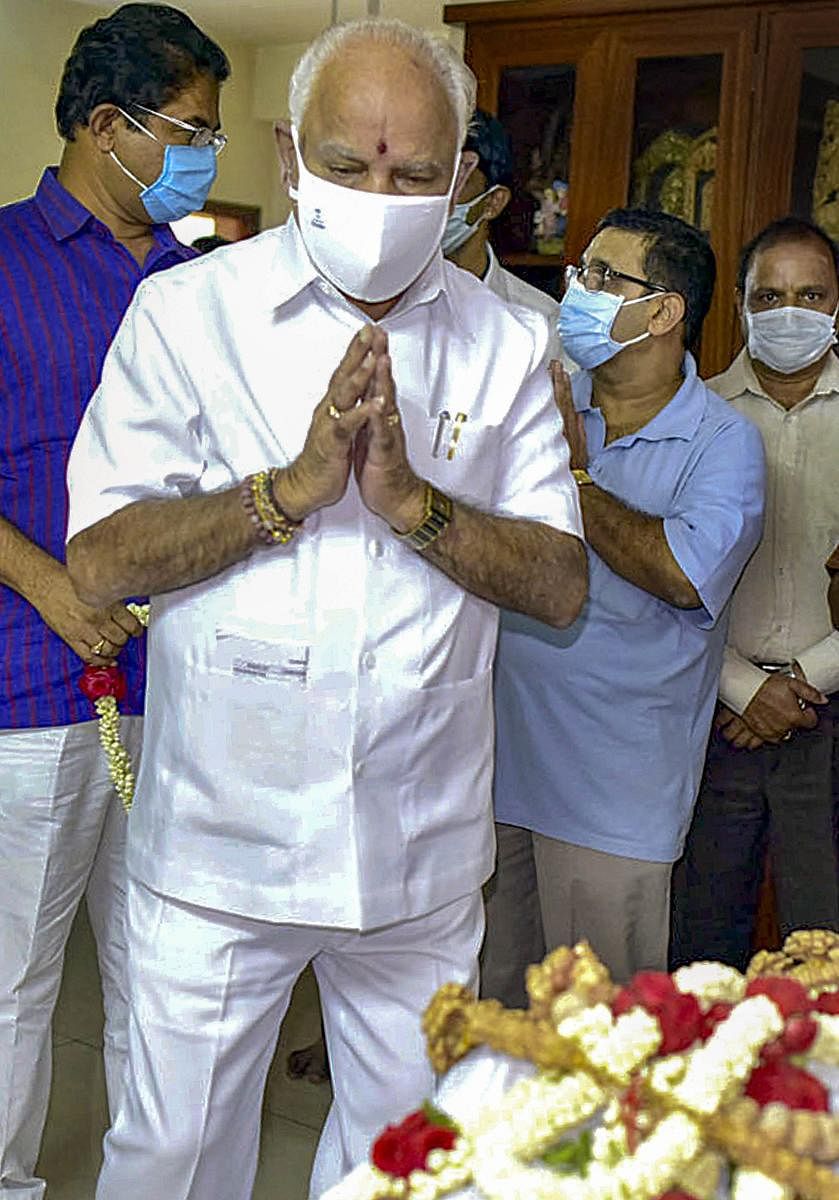 Karnataka Chief Minister B S Yediyurappa  (PTI Photo)