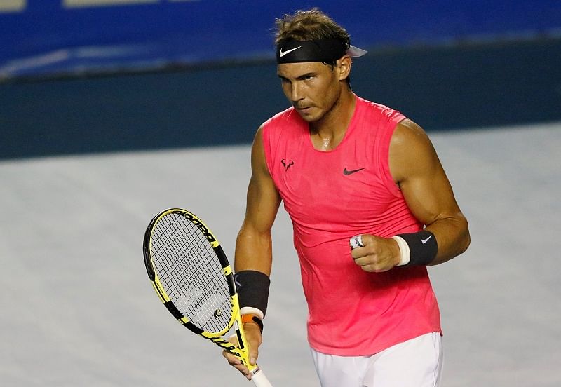 Spain's Rafael Nadal. (Reuters Photo)