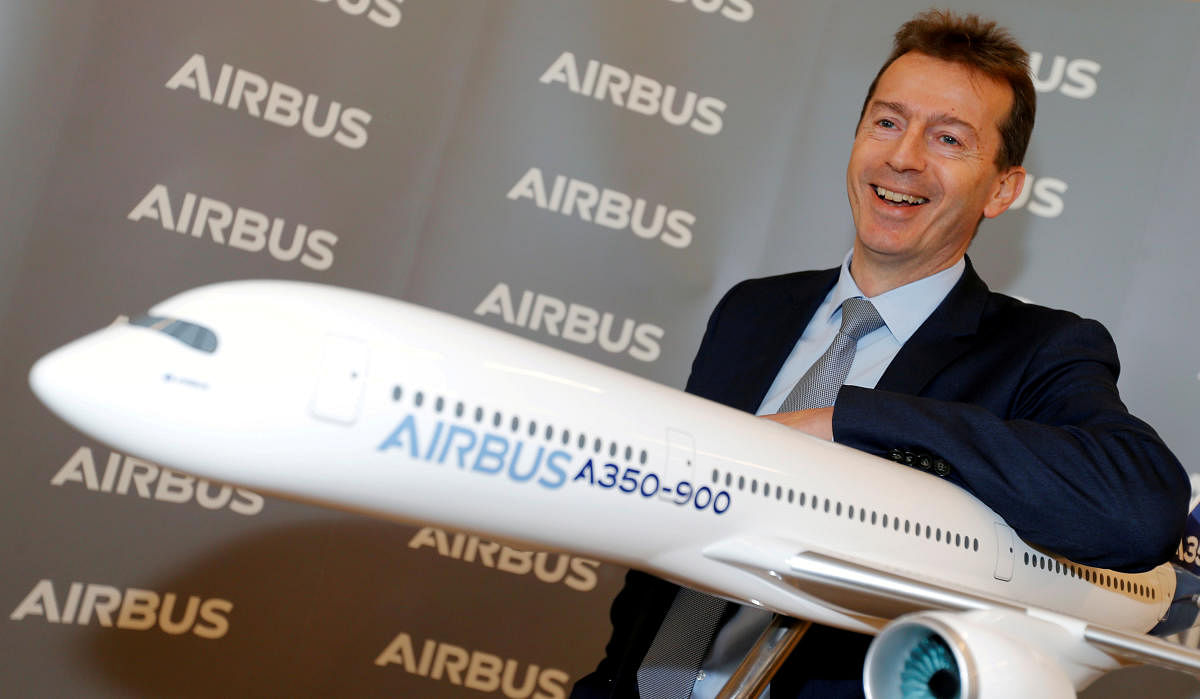 Airbus CEO Guillaume Faury (Reuters File Photo)