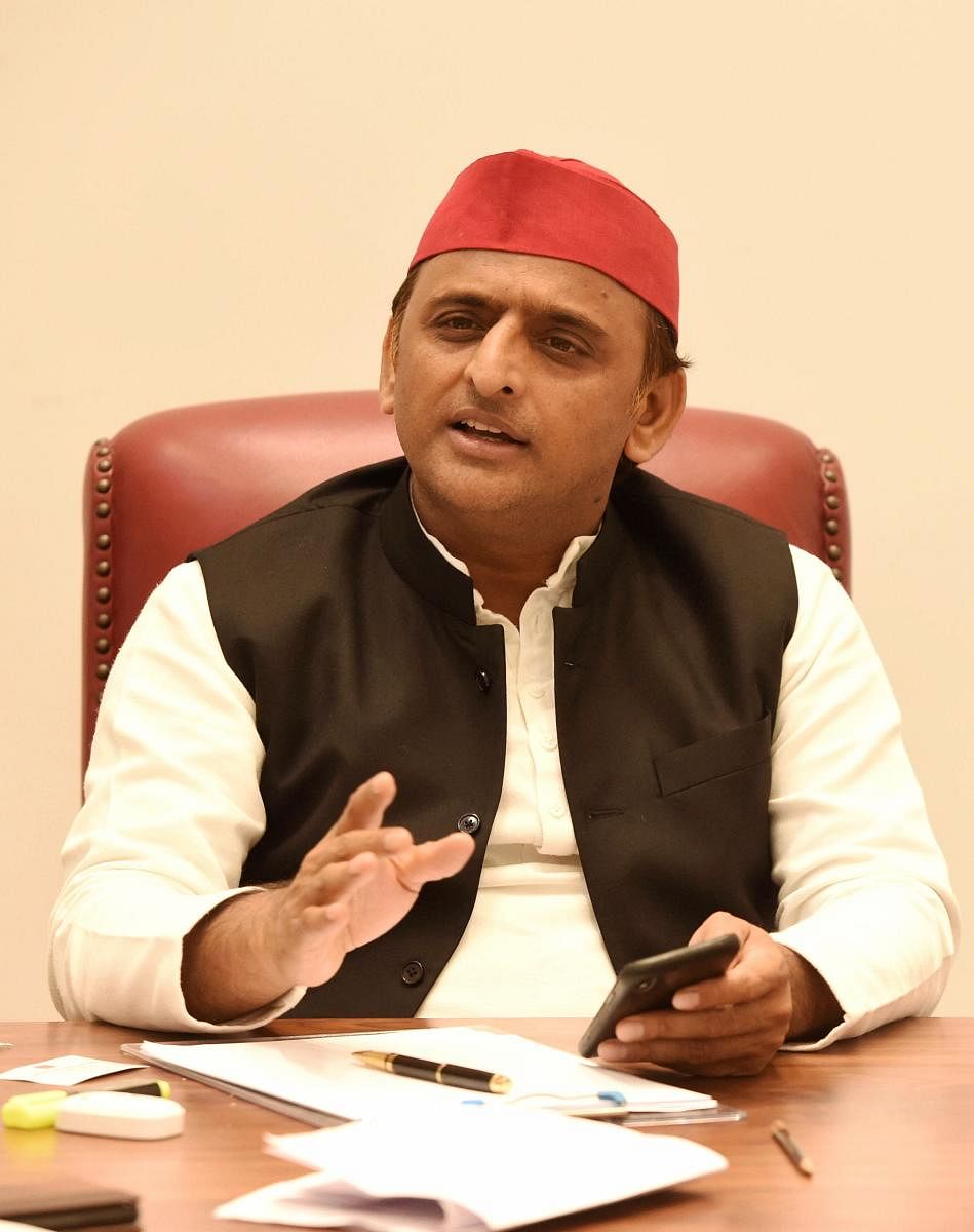  Samajwadi Party chief Akhilesh Yadav (PTI Photo)