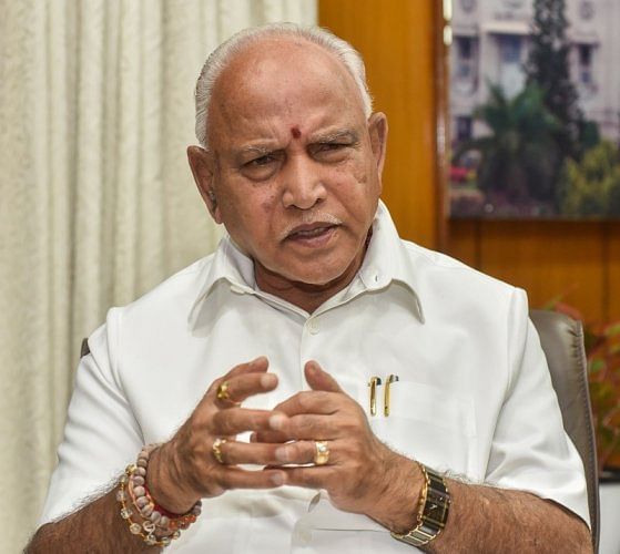 Karnataka CM, B S Yediyurappa (DH Photo)