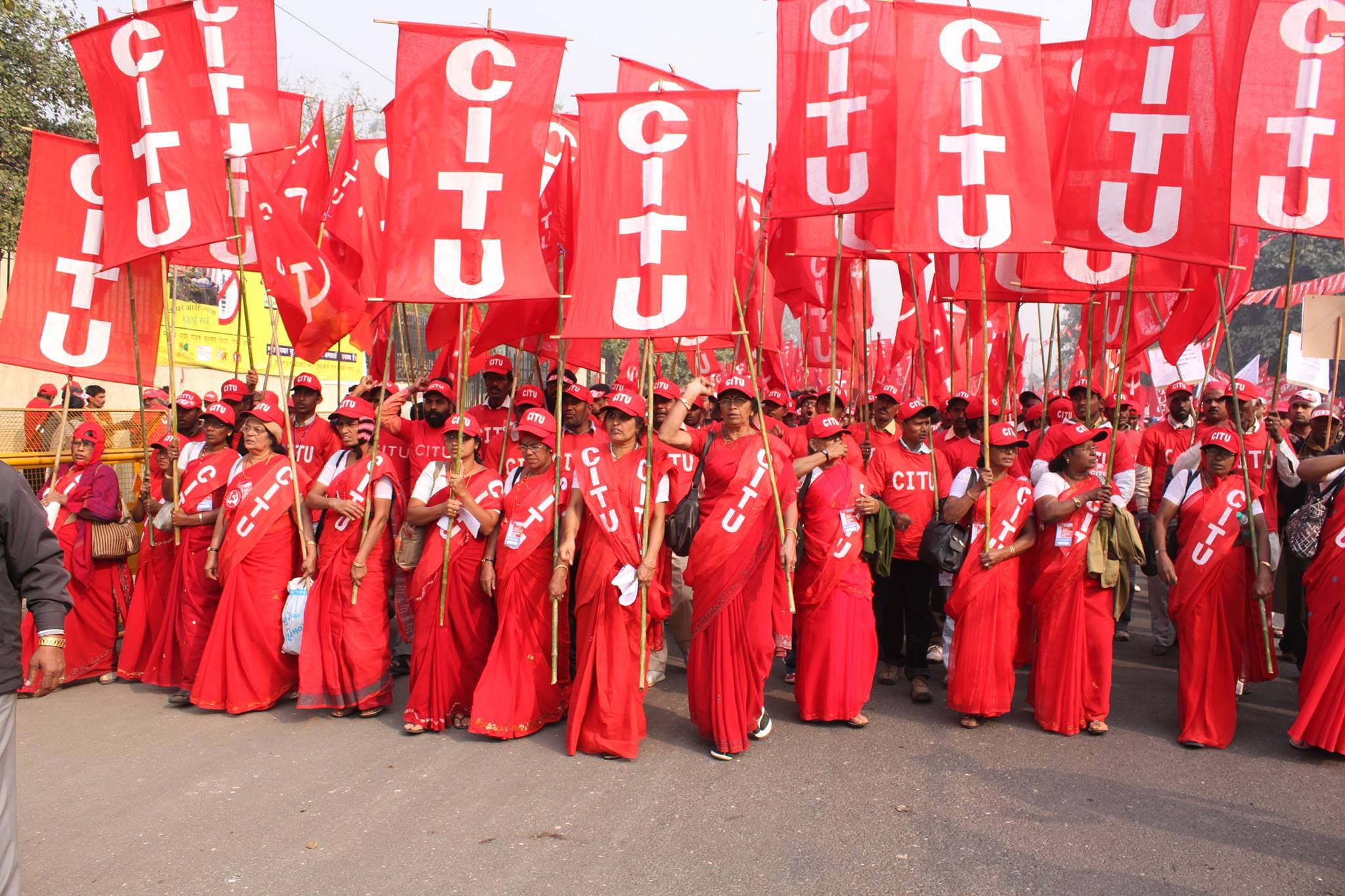  CPI(M)-backed Centre of Indian Trade Unions (Facebook Photo)