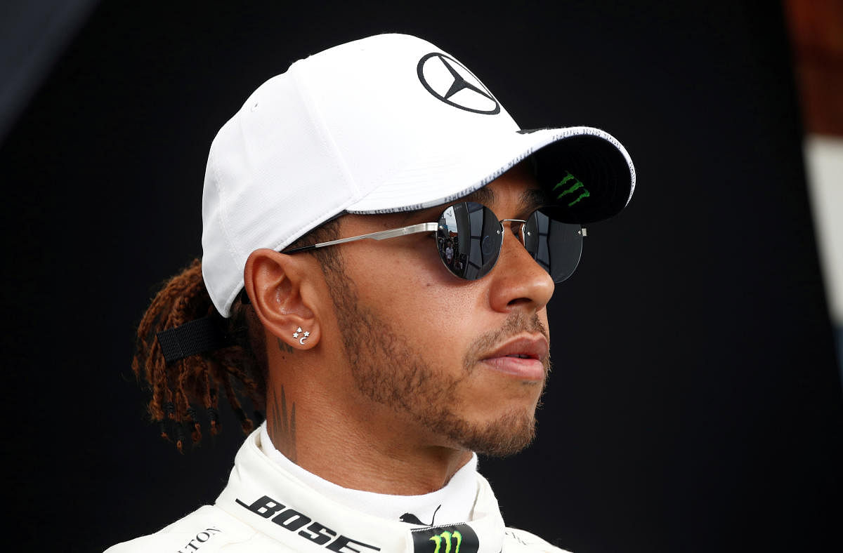 Lewis Hamilton. (Reuters photo)