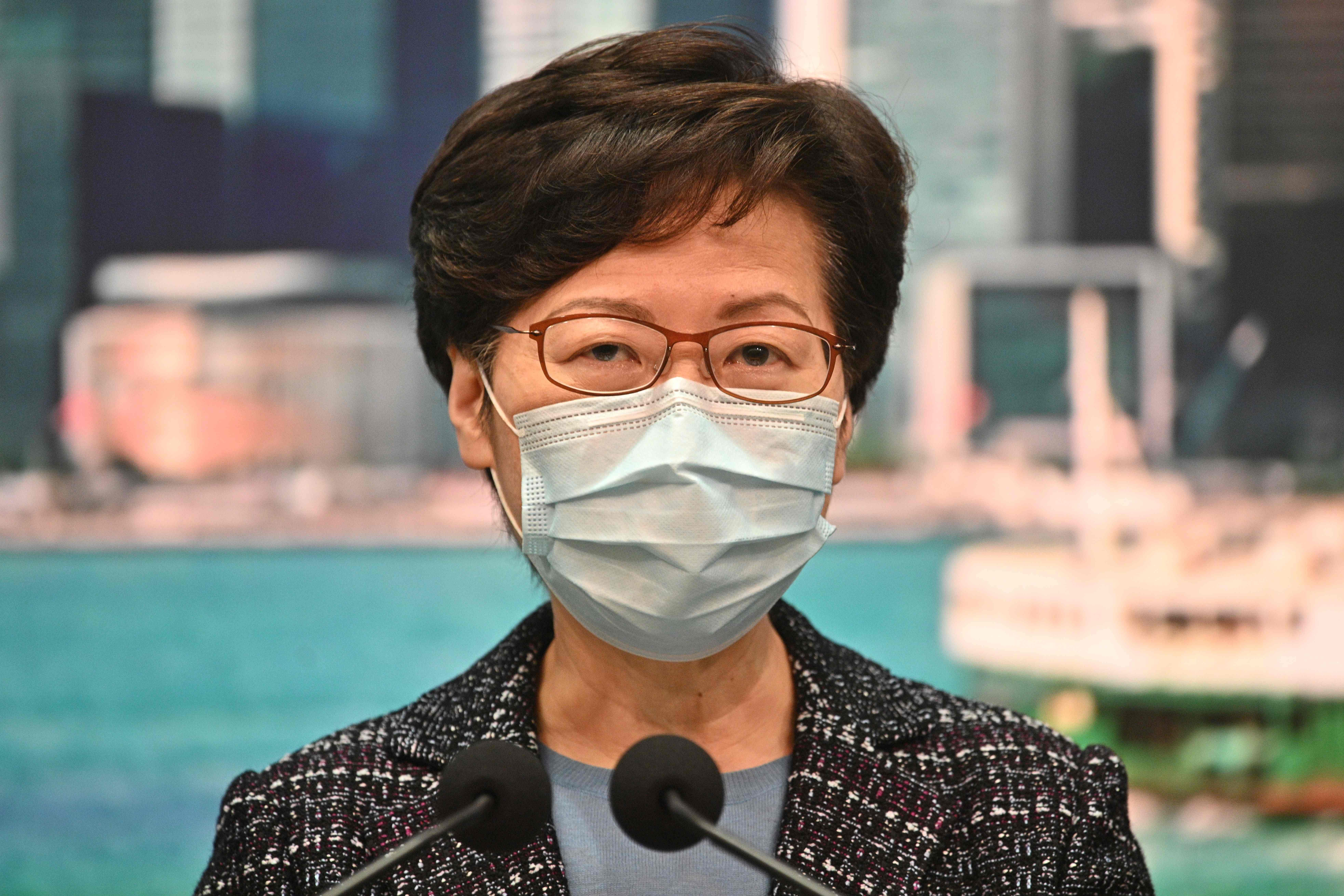 Carrie Lam (AFP photo)