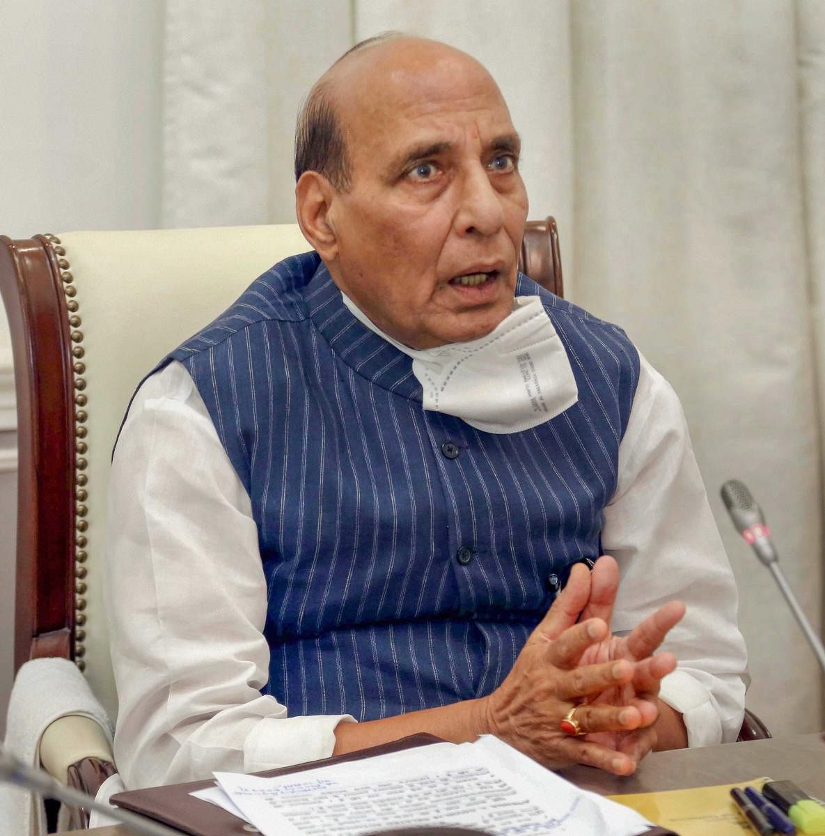  Defence Minister Rajnath Singh (PTI Photo)