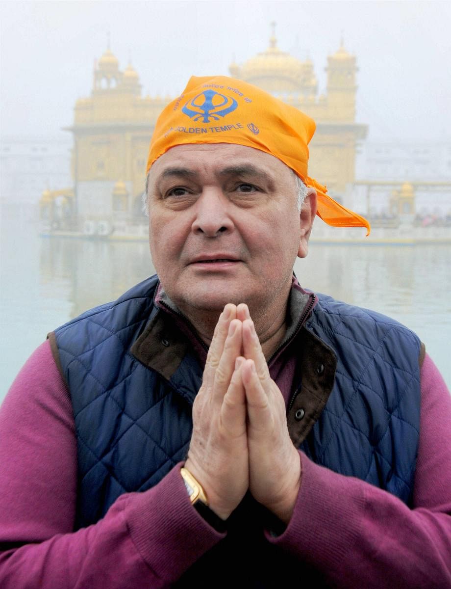  Bollywood actor Rishi Kapoor (PTI File Photo)