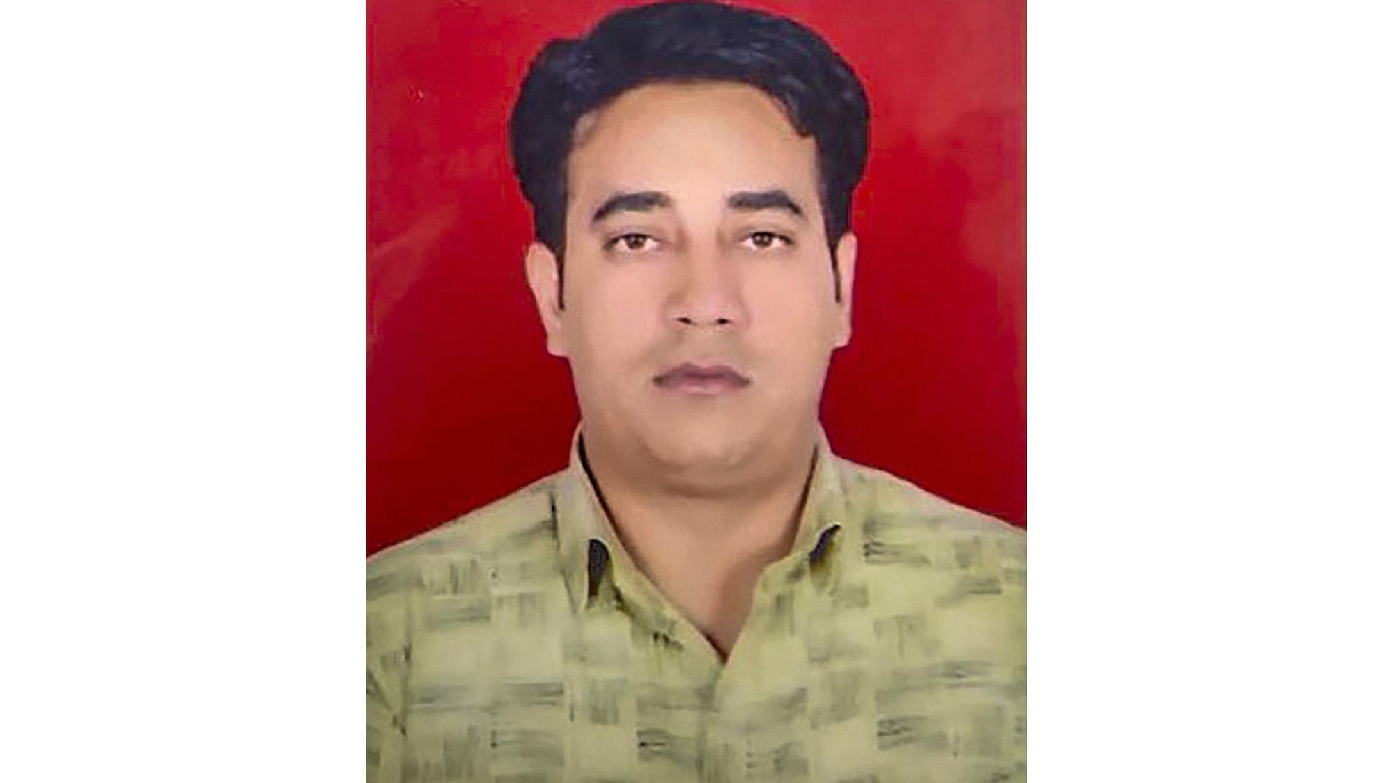  In this undated photo, 26-year-old Ankit Sharma, the Intelligence Bureau staffer who was found dead in a drain in Chand Bagh area of the riot-affected north east Delhi on Wednesday, Feb. 26, 2020. (PTI Photo)