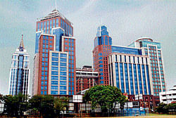 A view of UB City.