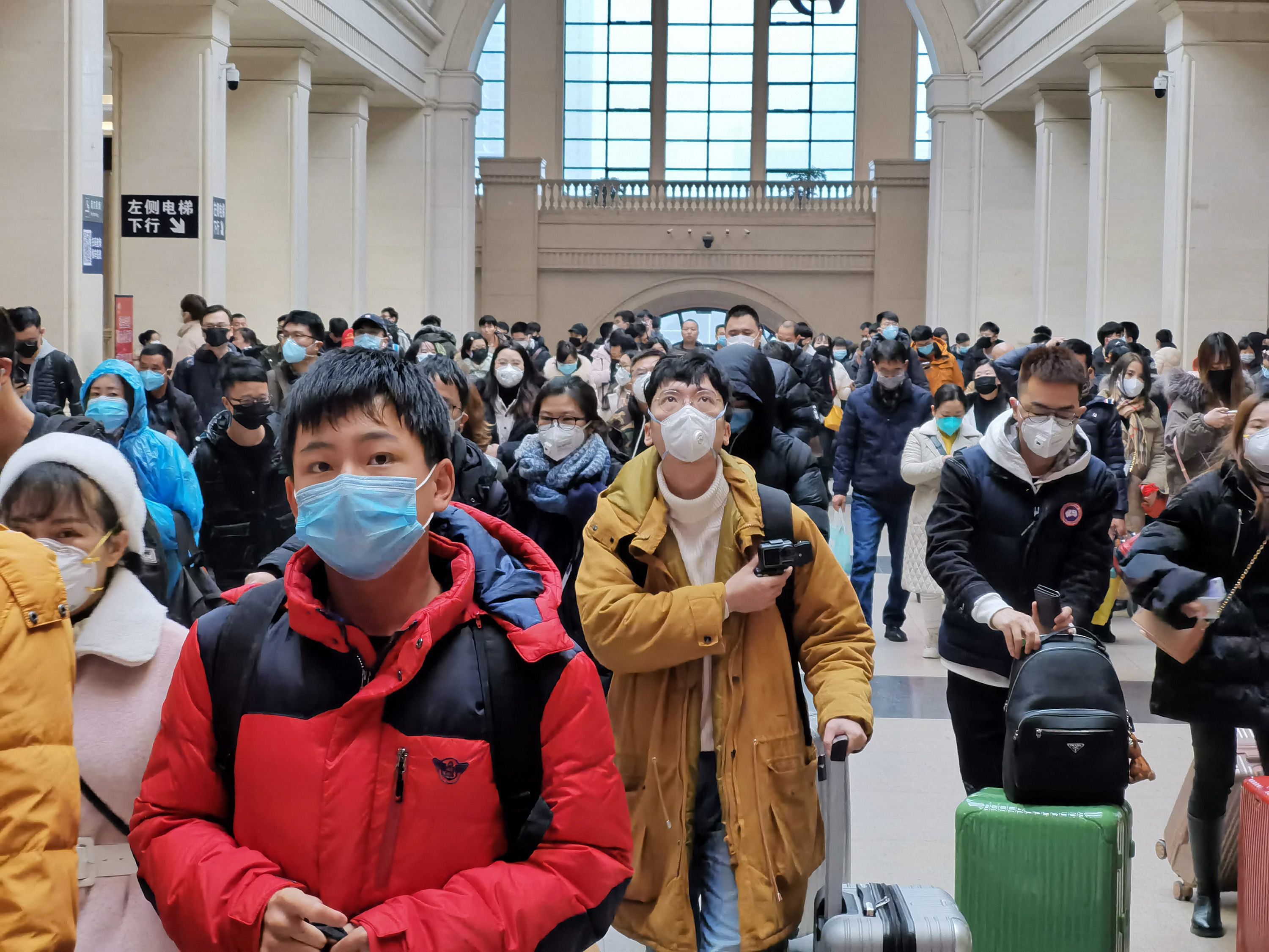 China’s government imposed a quarantine on Wuhan and more than a dozen other cities in the region, a travel ban covering in excess of 50 million people. Credit: Bloomberg