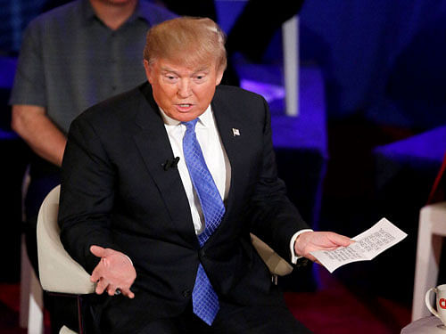 Republican presidential candidate Donald Trump. Reuters file photo