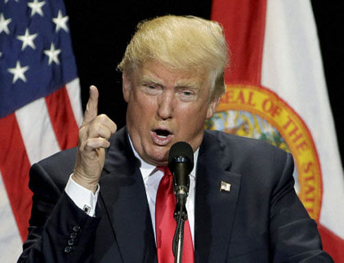 US president-elect Donald Trump. AP/PTI