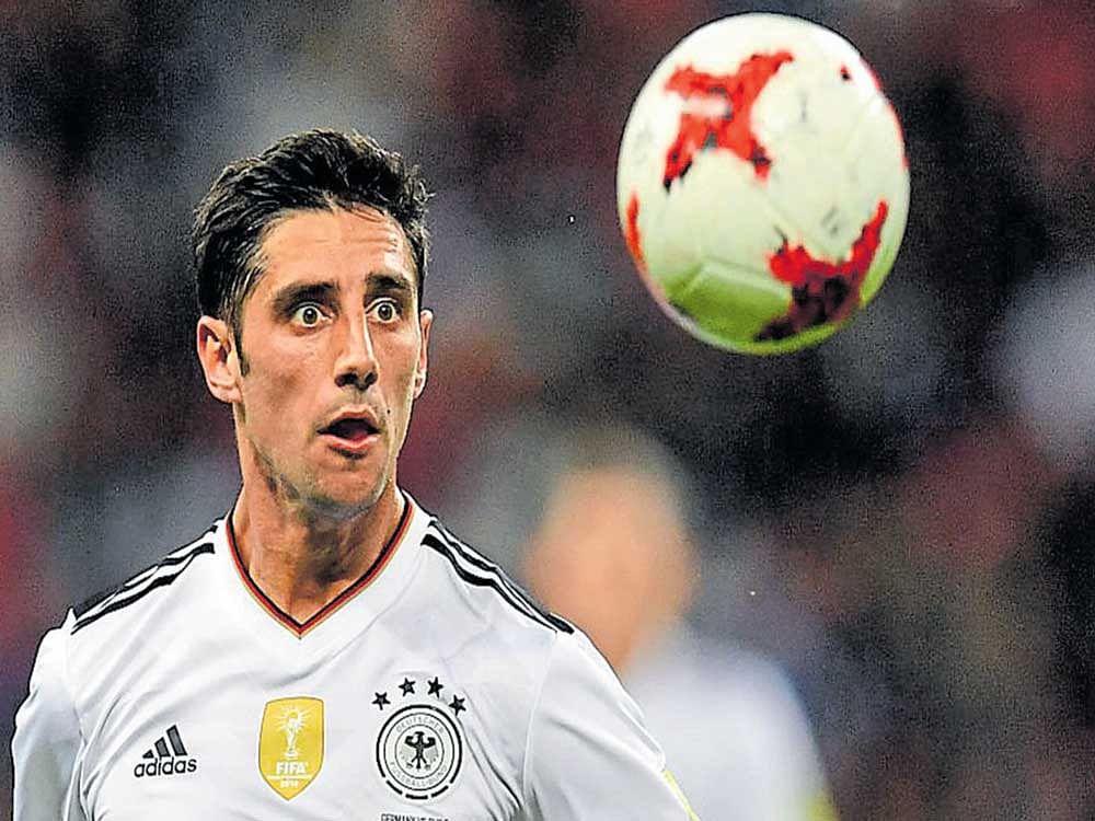 Germany's in-form striker Lars Stindl will be gunning for another strong outing in the semis. AFP