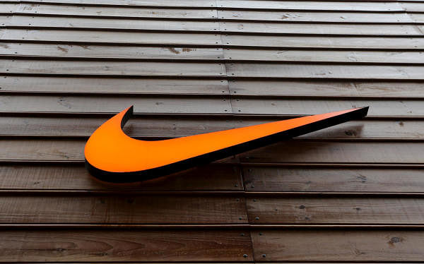 The logo of Nike is seen in a storefront in Sao Paulo, Brazil, May 28, 2015. (Reuters Photo)