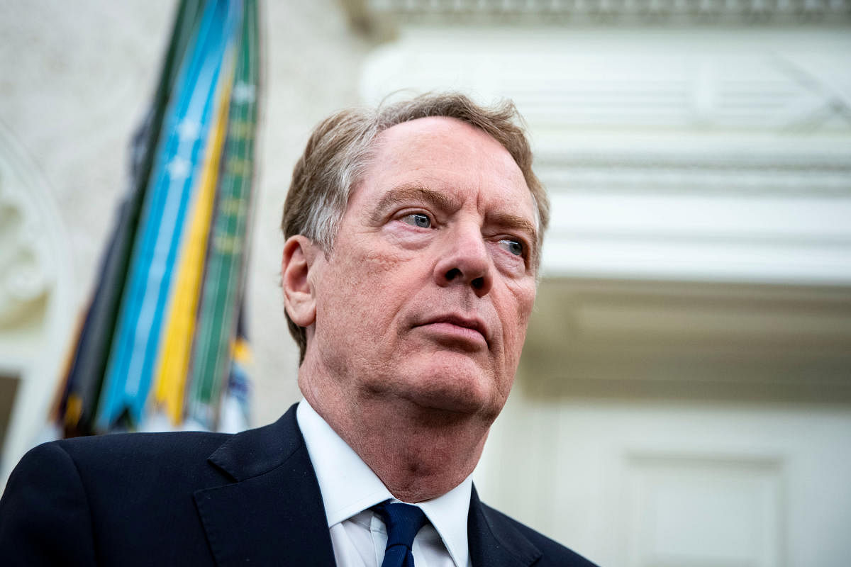 U.S. Trade Representative Robert Lighthizer. (Reuters photo)