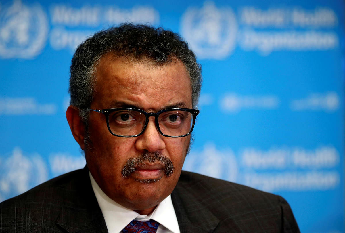 Director General of the World Health Organization (WHO) Tedros Adhanom Ghebreyesus (Reuters Photo)