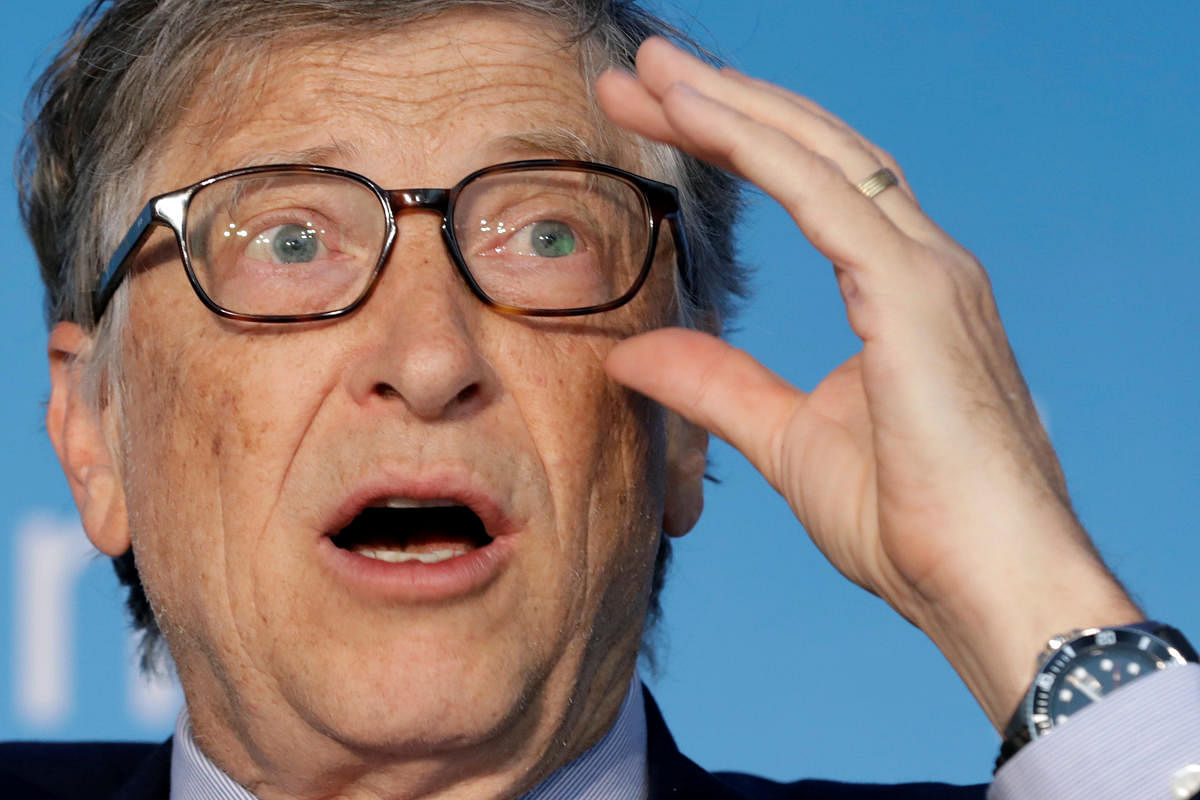 Bill Gates, co-chair of the Bill & Melinda Gates Foundation (REUTERS Photo)